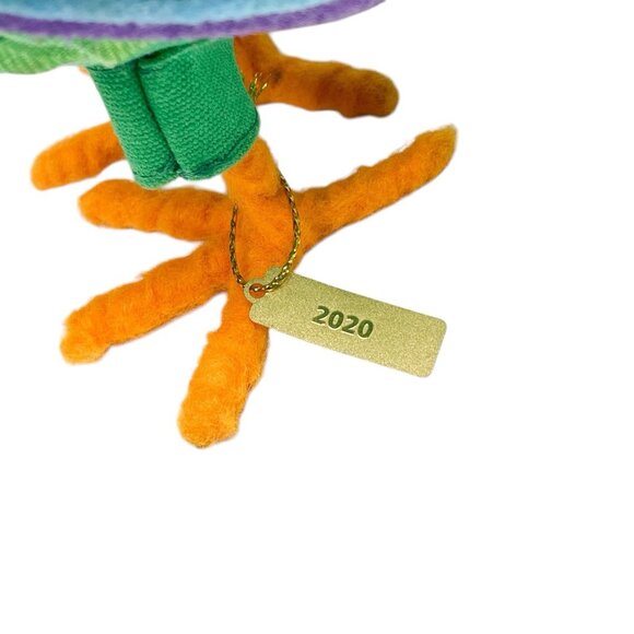 Target Spritz 2020 Featherly Friends Laddie St. Patrick's Day Bird with Nametag - Picture 7 of 9